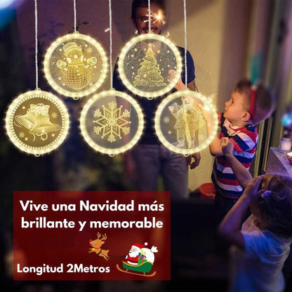 LUCES NAVIDEÑAS LED 2metros